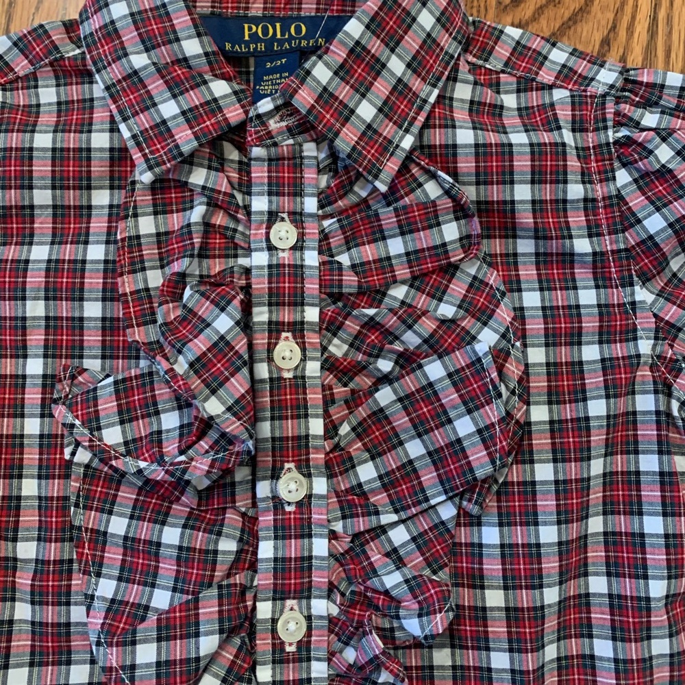 2T POLO button down shirt